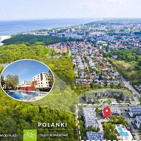 Apartment Seaside Polanki - Summer Outdoor Swimming Pool, Saunas, Two Playgrounds For Children, Gym, Individual Garage Included In The Price Klonowa 17e